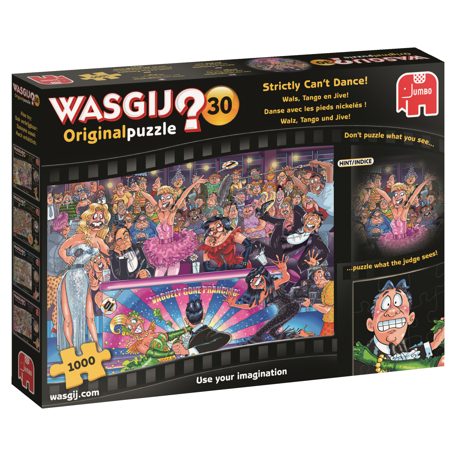 Wasgij Original 30: Strictly Cant Dance! – 1000 Piece Jigsaw Puzzle (Wasgij)