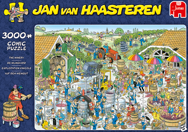 Jan Van Haasteren - The Winery - 3000 Piece Jigsaw Puzzle