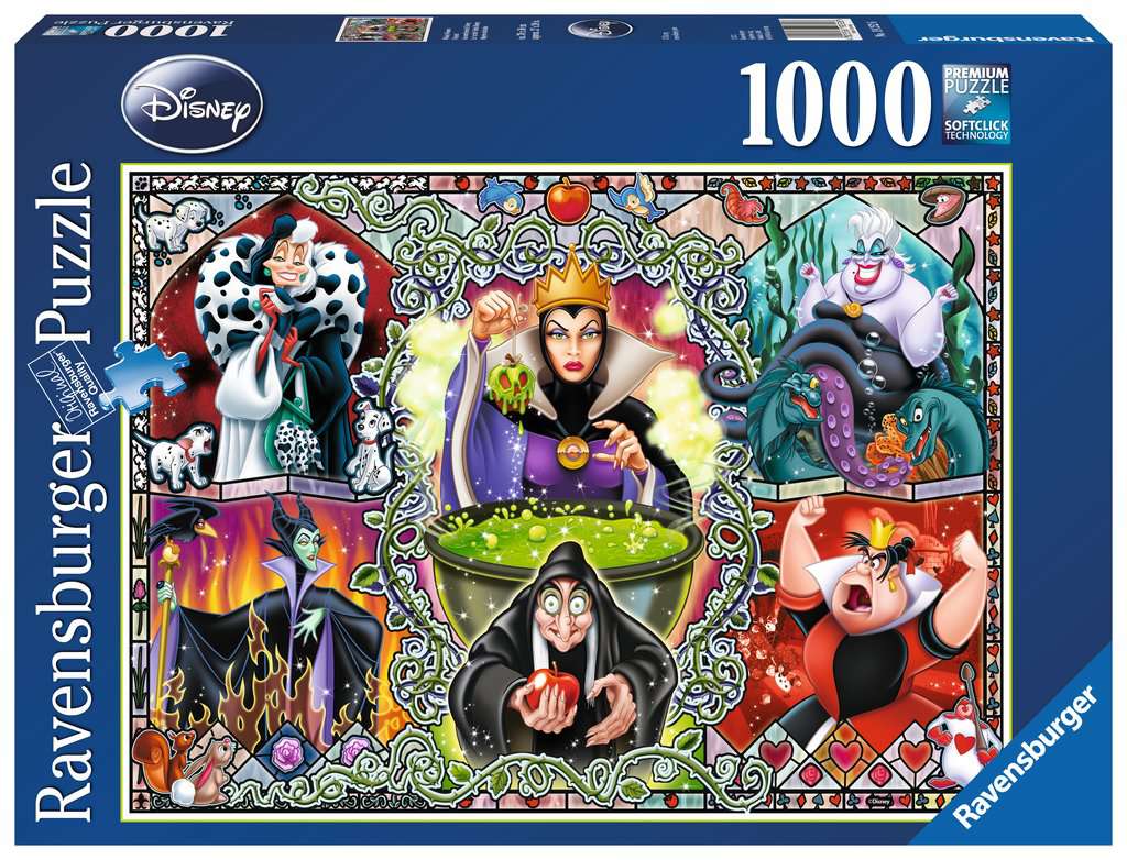 Disney Wicked Women – 1000 Piece Jigsaw Puzzle (Ravensburger)
