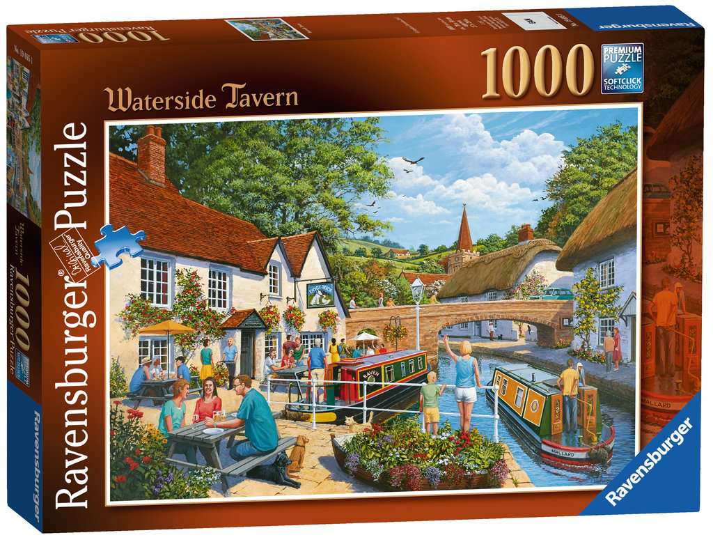 Waterside Tavern – 1000 Piece Jigsaw Puzzle (Ravensburger)