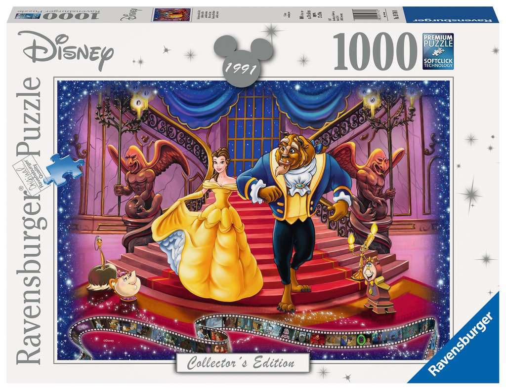 Disney Collector's Edition Beauty & The Beast – 1000 Piece Jigsaw Puzzle (Ravensburger)
