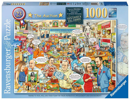 Ravensburger - Best of British - The Auction - 1000 Piece Jigsaw Puzzle