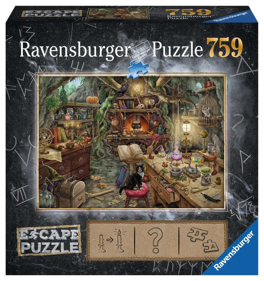 Ravensburger - Escape Puzzle - Witch's Kitchen - 759 Piece Jigsaw Puzzle