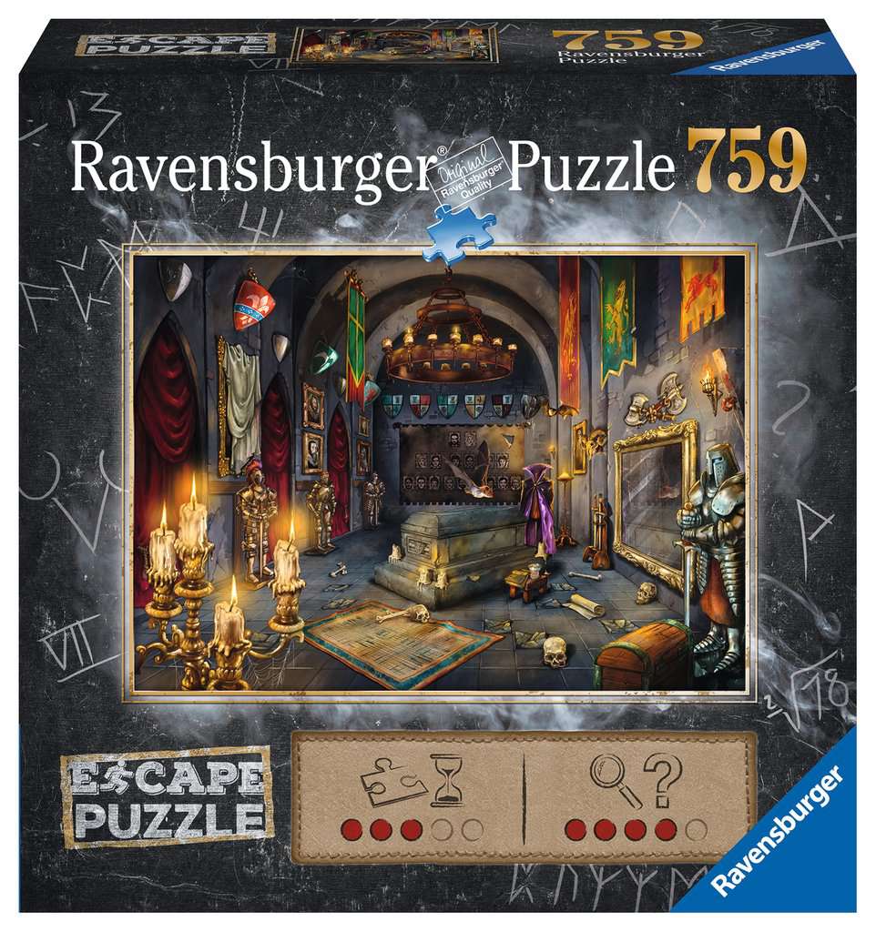 Knight's Castle – 759 Piece Jigsaw Puzzle (Ravensubrger)