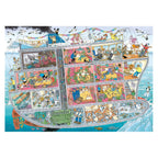 Cruise Ship by Jan Van Haasteren – 1000 Piece Jigsaw Puzzle (Jan Van Haasteren)