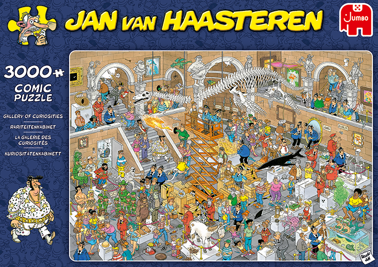 Jan Van Haasteren - Gallery of Curiosities - 3000 Piece Jigsaw Puzzle