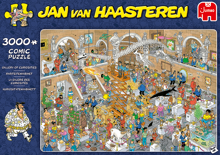Gallery of Curiosities by Jan Van Haasteren – 3000 Piece Jigsaw Puzzle (Jan Van Haasteren)