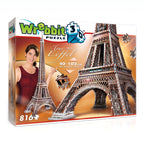 Paris: The Eiffel Tower – 816 Piece Jigsaw Puzzle (Wrebbit 3D Puzzle)