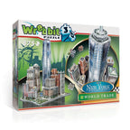 New York Collection: World Trade – 3D Jigsaw Puzzle (Wrebbit)
