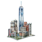 New York Collection: World Trade – 3D Jigsaw Puzzle (Wrebbit)