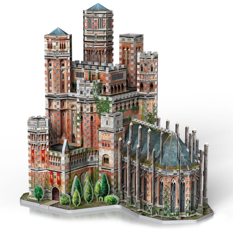 The Red Keep – 845 Piece Jigsaw Puzzle (Wrebbit 3D Puzzle)