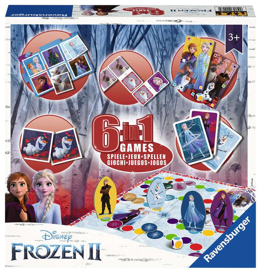 Frozen 2, 6 in 1 Games Box