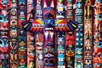 Totem Poles – 1000 Piece Jigsaw Puzzle (Eurographics)