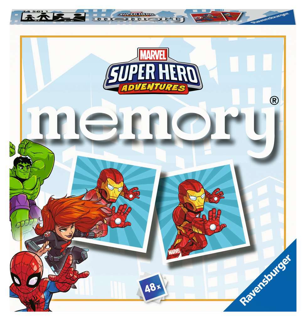 Marvel Avengers Super Hero Adventures – Mini Memory Game (Ravensburger)