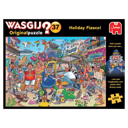 Wasgij Original 37 - Holiday Fiasco - 1000 Piece Jigsaw Puzzles