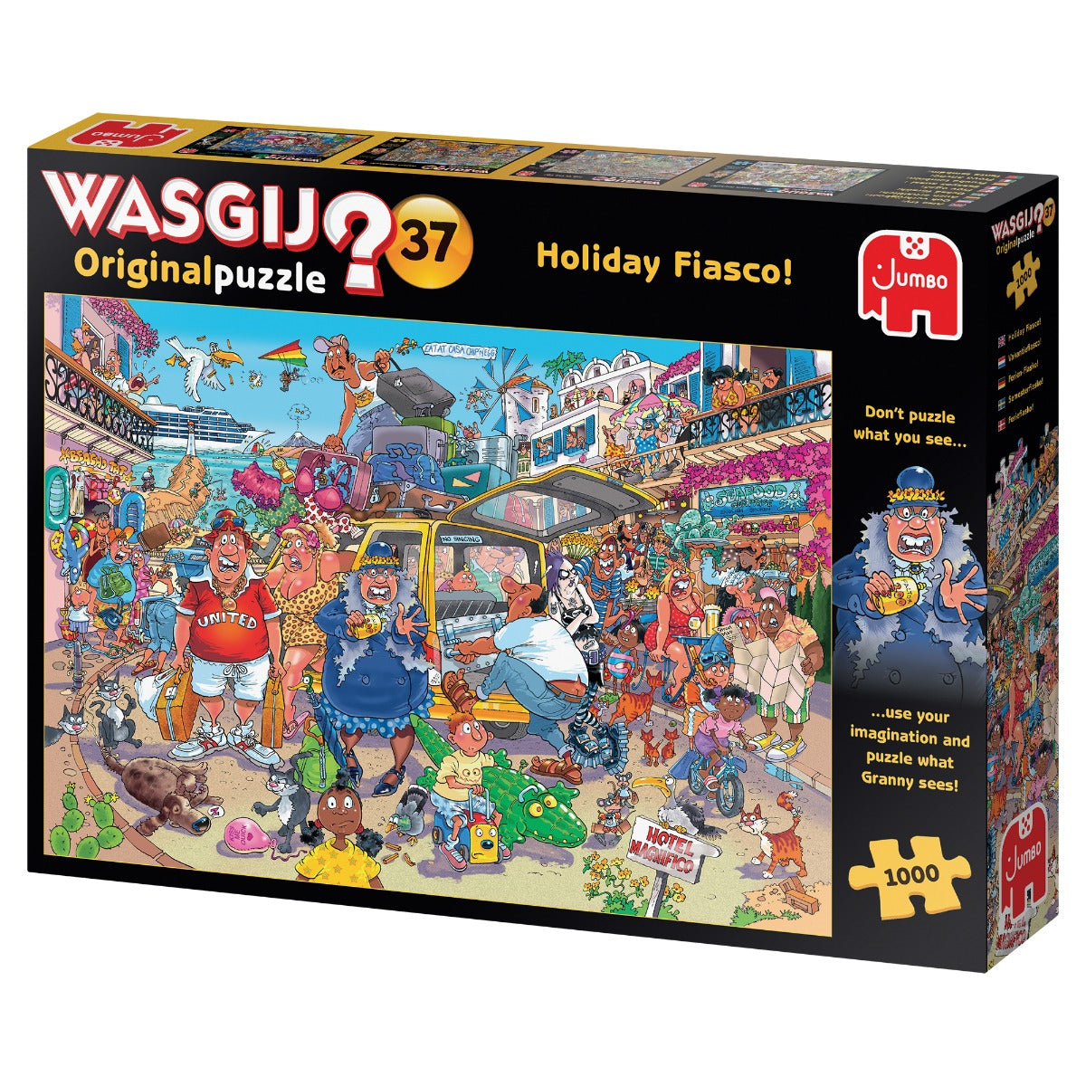 Wasgij Original 37 - Holiday Fiasco - 1000 Piece Jigsaw Puzzles