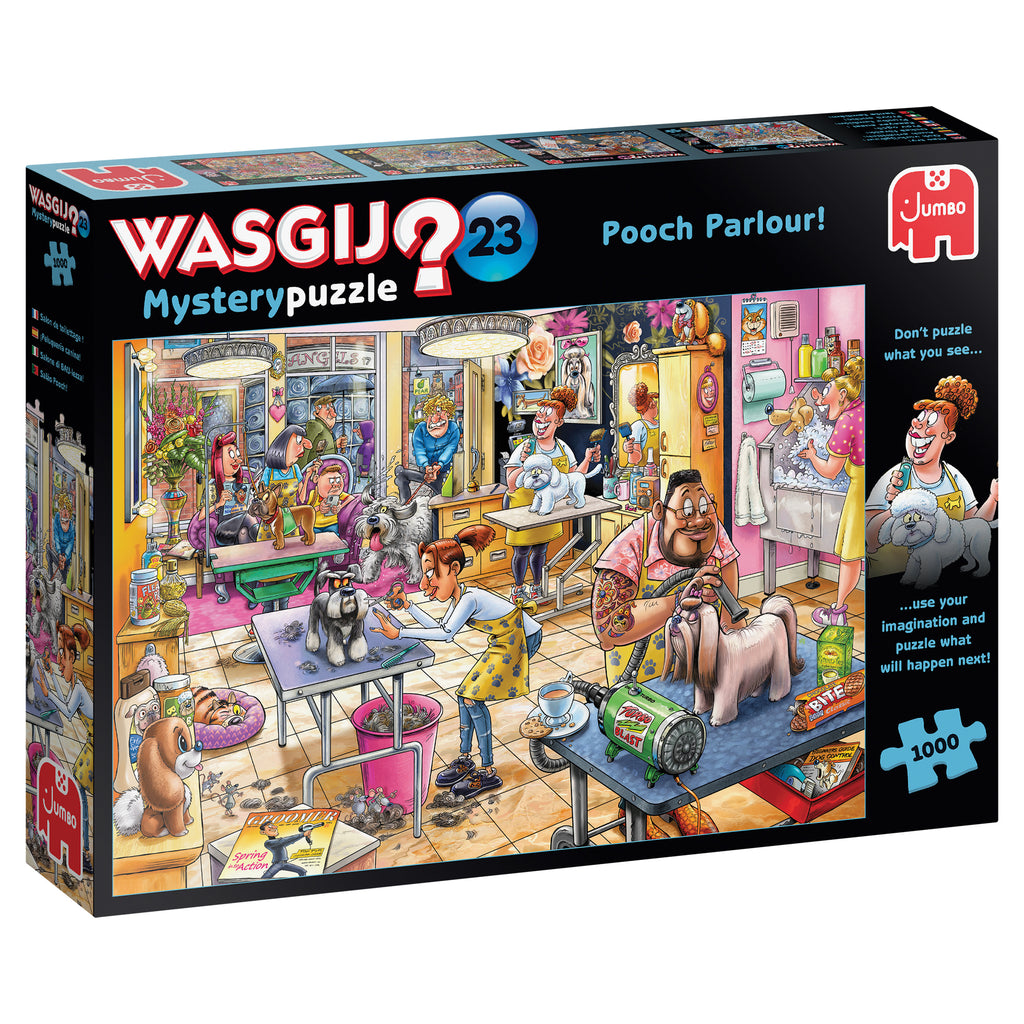Wasgij Mystery 23: Pooch Parlour – 1000 Piece Jigsaw Puzzle (Wasgij)