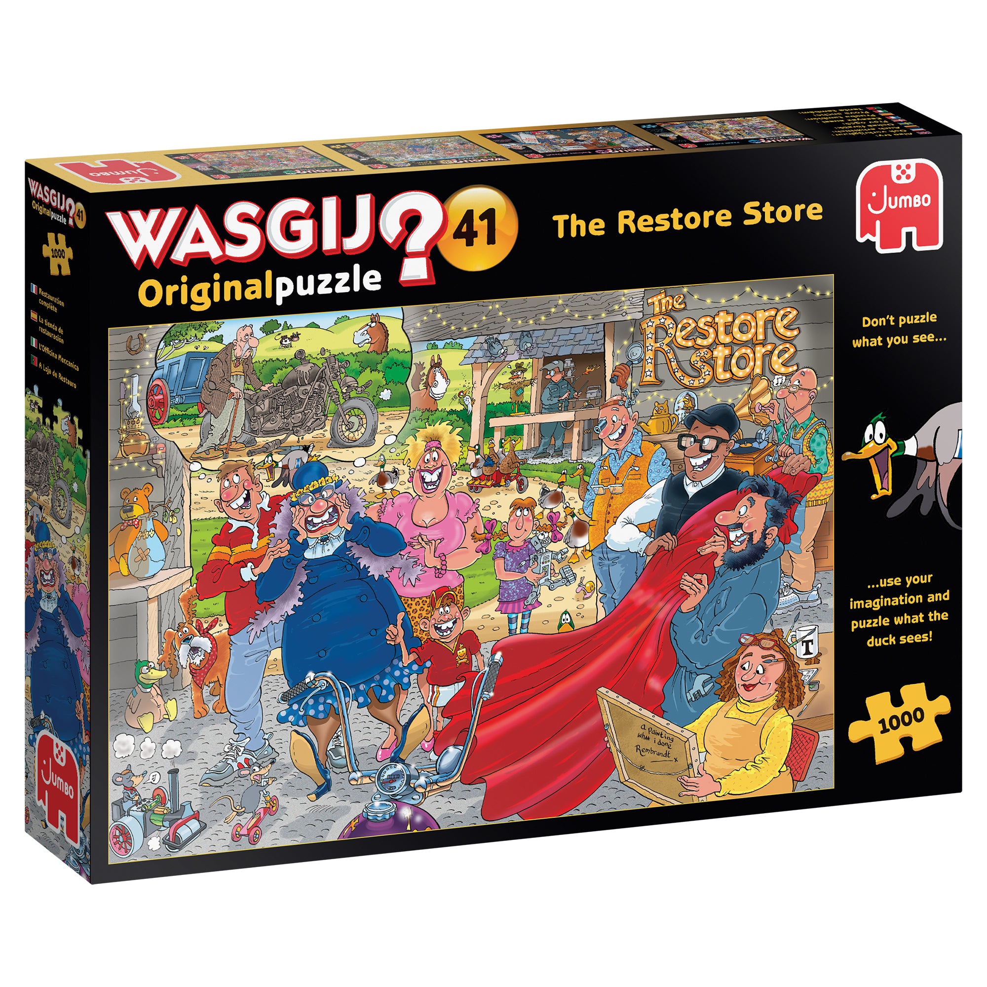 Wasgij Original 41: The Restore Store – 1000 Piece Jigsaw Puzzle (Wasgij)