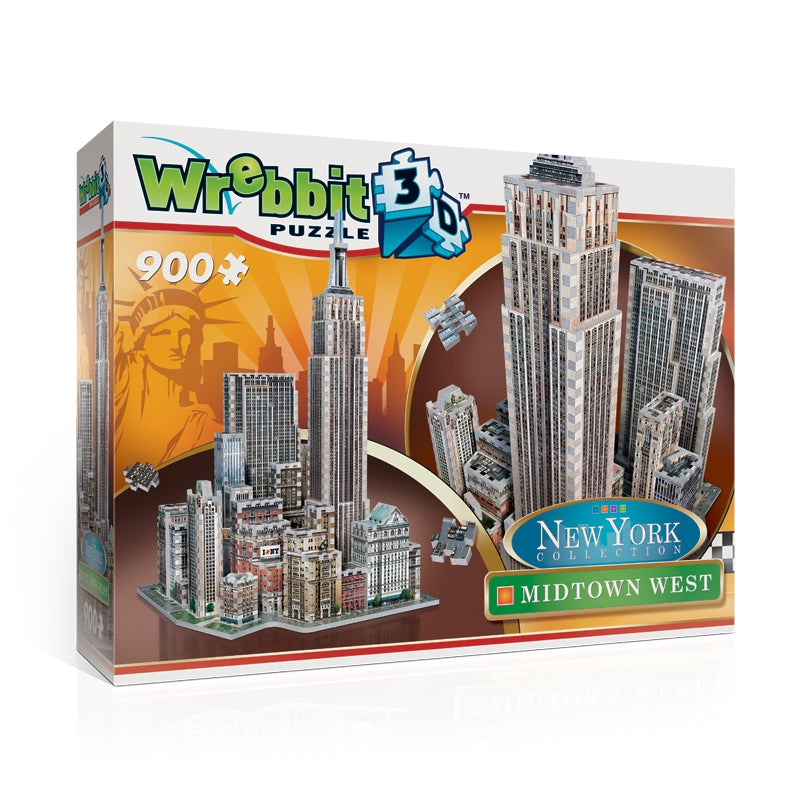 Wrebbit 3D Jigsaw Puzzle - New York Collection: Midtown West