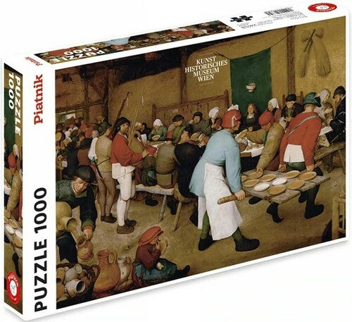 Peasant Wedding by Brueghel – 1000 Piece Jigsaw Puzzle (Piatnik)