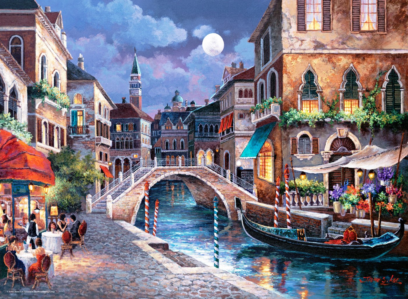 Anatolian - Streets of Venice II - 1000 Piece Jigsaw Puzzle
