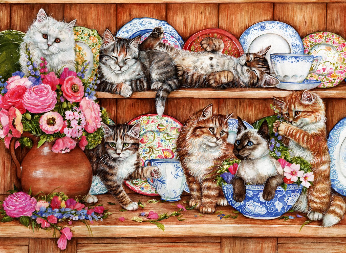 Kittens – 1000 Piece Jigsaw Puzzle (Anatolian)