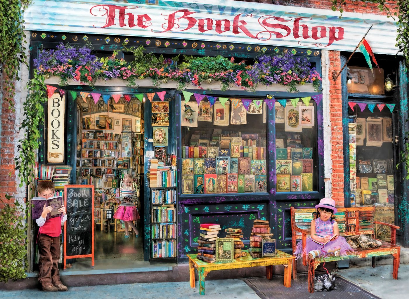 The Bookshop Kids – 500 Piece Jigsaw Puzzle (Anatolian)