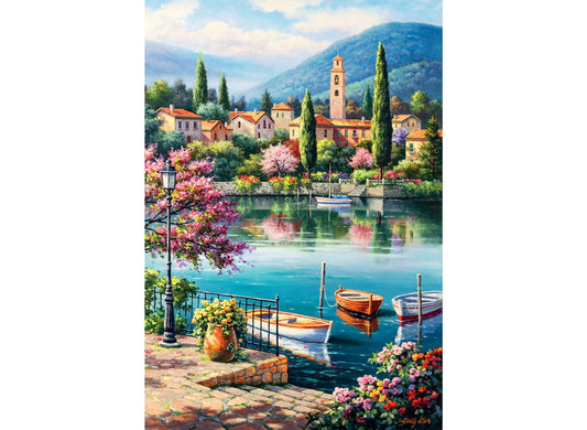 Anatolian - Village Lake Afternoon - 500 Piece Jigsaw Puzzle