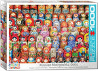Russian Matryoshka Dolls – 1000 Piece Jigsaw Puzzle (Eurographics)