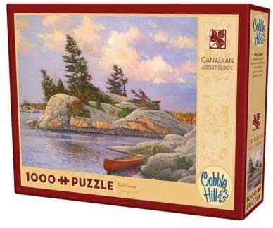 Red Canoe by Douglas Laird – 1000 Piece Jigsaw Puzzle (Cobble Hill)