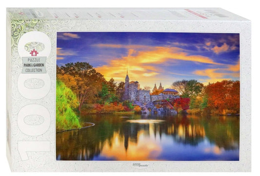 Step Puzzle - Belvedere Castle, Central Park, Manhattan - 1000 Piece Jigsaw Puzzle