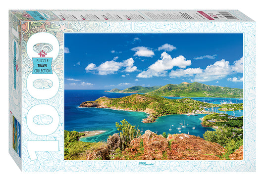 Step Puzzle - Shirley Heights, Antigua - 1000 Piece Jigsaw Puzzle