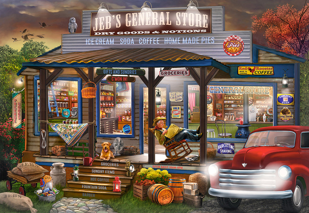 Jeb's General Store – 1000 Piece Jigsaw Puzzle (Castorland)