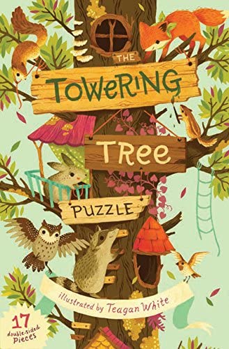 Galison - Towering Tree Puzzle - 17 Piece Jigsaw Puzzle