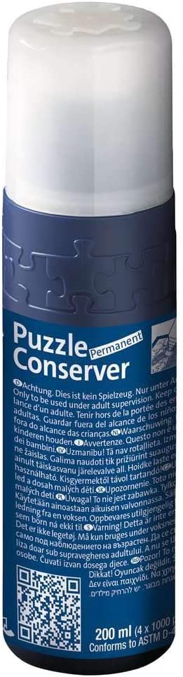 Ravensburger Conserver Glue - Suitable For Jigsaws Up To 1000 Pieces