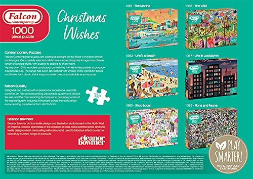 Christmas Wishes – 1000 Piece Jigsaw Puzzle (Falcon Contemporary)