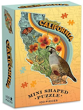 California by Wendy Gold – 100 Piece Jigsaw Puzzle (Galison)