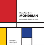 Make Your Own Mondrian: A Modern Art Puzzle – Piece Jigsaw Puzzle (Galison)