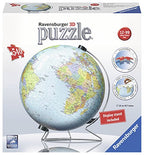 The World on V-Stand Globe – 540 Piece Jigsaw Puzzle (Ravensburger)