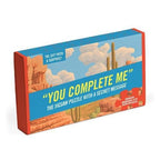 Knock Knock You Complete Me Message Puzzle – Jigsaw Puzzle (Galison)