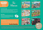 The Marina – 1000 Piece Jigsaw Puzzle (Falcon Contemporary)
