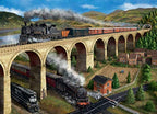 The Viaduct – 1000 Piece Jigsaw Puzzle (Falcon De Luxe)