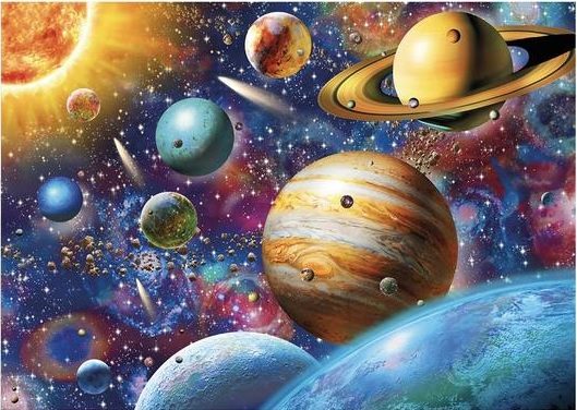 Planets – 1000 Piece Jigsaw Puzzle (Dino)