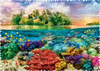 Crazy Shapes: Tropical Island – 600 Piece Jigsaw Puzzle (Trefl)