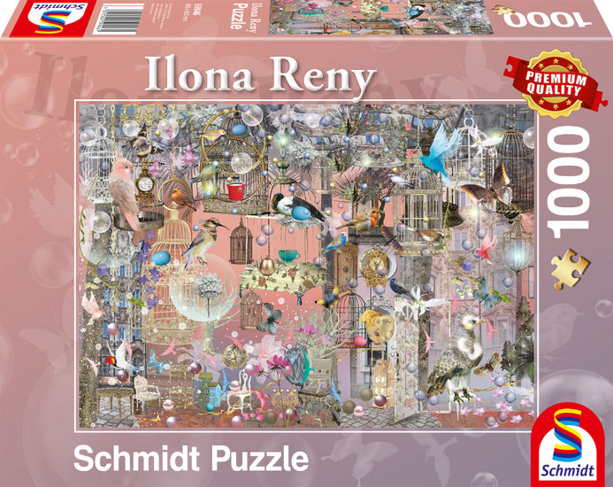 Pink Beauty by Ilona Reny – 1000 Piece Jigsaw Puzzle (Schmidt)