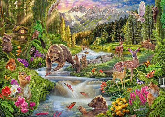 Schmidt - Steve Sundram: Wild Frontier - 1000 Piece Jigsaw Puzzle