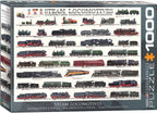 Steam Locomotives – 1000 Piece Jigsaw Puzzle (Eurographics)
