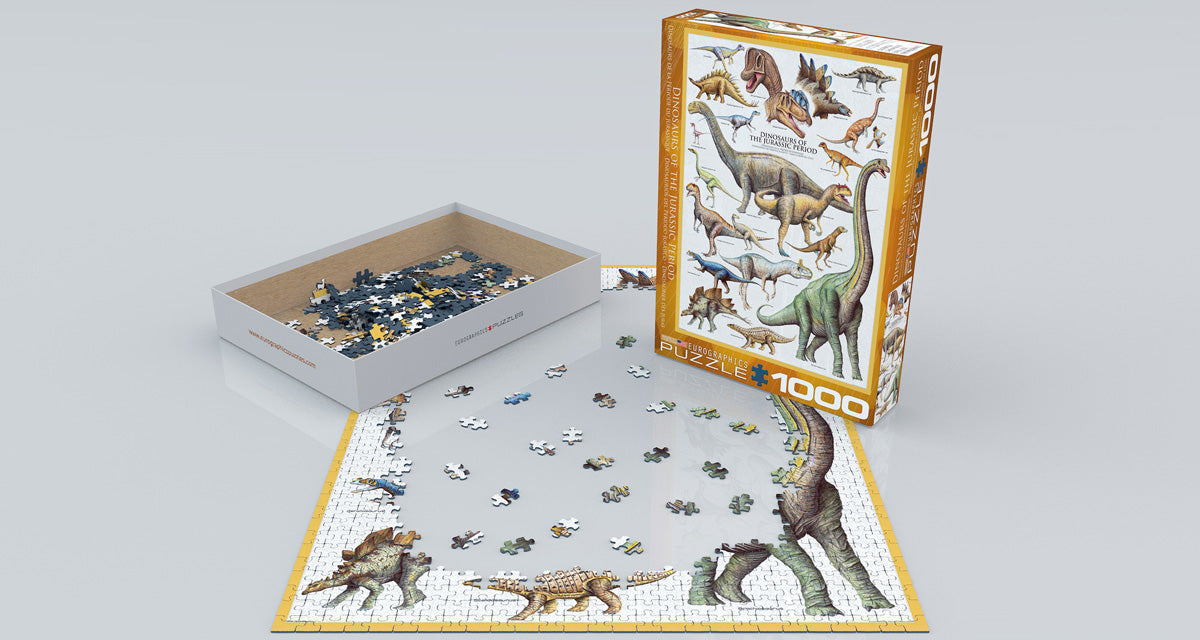 Eurographics - Dinosaurs - 1000 Piece Jigsaw Puzzle