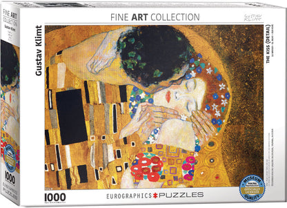 Eurographics - The Kiss (Detail) - 1000 Piece Jigsaw Puzzle