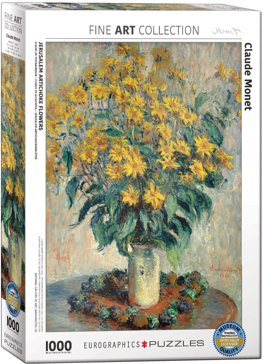 Jerusalem Artichoke Flowers – 1000 Piece Jigsaw Puzzle (Eurographics)